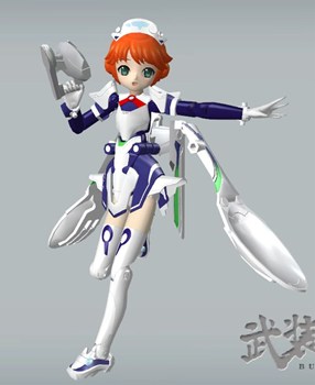 画像集#003のサムネイル/PSP版「武装神姫 BATTLE MASTERS」は今夏登場! 早速サウンドトレーラー2本が公式サイトで公開