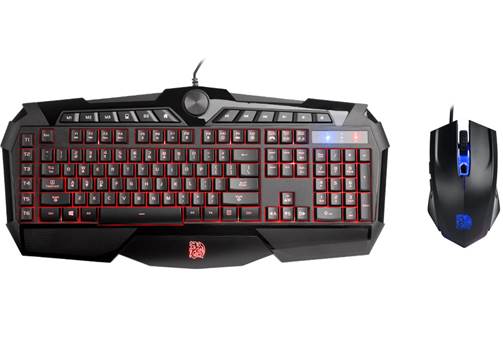 画像集 No.007のサムネイル画像 / Tt eSPORTSのゲーマー向けキーボード＆マウスセットが発売に。税込価格は約7400円