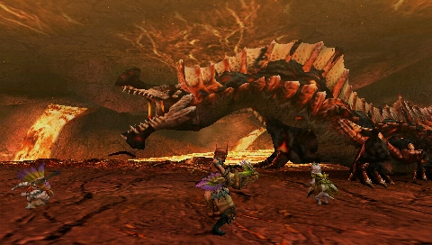 画像集#006のサムネイル/「モンスターハンターポータブル 3rd」がPSPで2010年末発売！　新モンスターはもちろん，スラッシュアックスやガンランスも確認できるプロモーションムービーを4Gamerにアップ