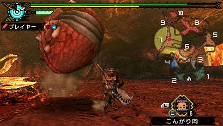 画像集#010のサムネイル/「モンスターハンターポータブル 3rd」で初登場の新モンスターが公開。砂中からの噛み付きや麻痺液など,いやらしい攻撃がハンターを襲う