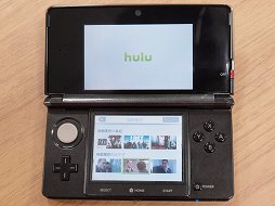 画像集#003のサムネイル/定額制オンライン動画配信サービス「Hulu」がニンテンドー3DSへの対応を発表。2013年夏にサービス開始