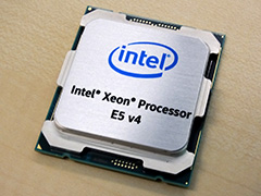 最大CPUコア数はついに22基に。Intel,Broadwell世代のサーバー向けCPU「Xeon E5 v4」ファミリーを発表