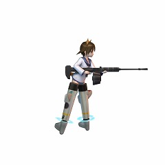 画像集#002のサムネイル/サイバーフロント，Xbox 360用シューティング「ストライクウィッチーズ 白銀の翼」の登場キャラ5人の特性を明らかに