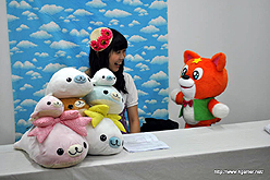 画像集#006のサムネイル/テレビ神奈川のテレビ番組「キッズ劇場」ロケ現場で、宮本佳那子さんに「まめゴマ3～かわいいがいっぱい～」に対する想いを聞いてきた
