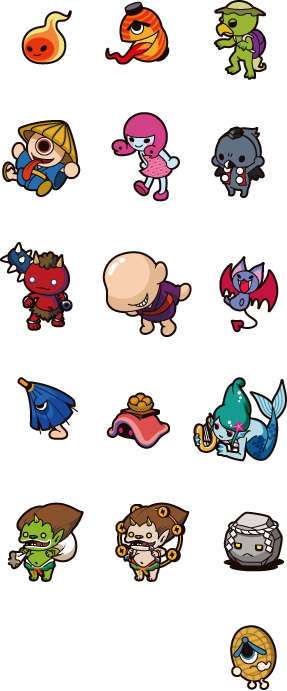 画像集#031のサムネイル/「コテ! メン!」と叫ぶ苺? 「太鼓の達人DS ドロロン!ヨーカイ大決戦!!」ではどんちゃんの装備によって音色や見た目が変化