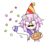 画像集 No.002のサムネイル画像 / 「超次元ゲイム ネプテューヌ」の主人公ネプテューヌのLINEスタンプが登場
