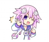 画像集 No.003のサムネイル画像 / 「超次元ゲイム ネプテューヌ」の主人公ネプテューヌのLINEスタンプが登場