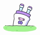 画像集 No.004のサムネイル画像 / 「超次元ゲイム ネプテューヌ」の主人公ネプテューヌのLINEスタンプが登場
