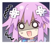 画像集 No.007のサムネイル画像 / 「超次元ゲイム ネプテューヌ」の主人公ネプテューヌのLINEスタンプが登場