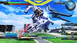 画像集#027のサムネイル/ラファエルガンダムvs.クロスボーン・ガンダムX１ フルクロス。「機動戦士ガンダム EXVS」，先行リリース機体を決めるイベント戦が9月28日より実施