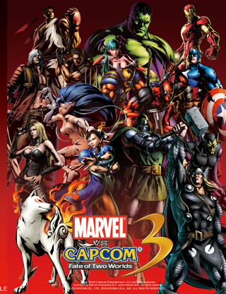 画像集#006のサムネイル/「MARVEL VS. CAPCOM 3 Fate of Two Worlds」が本日発売。公式モバイルサイトでプレゼントキャンペーンが開催中