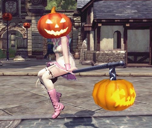 画像集#005のサムネイル/「RaiderZ」，ハロウィンイベントが開催。外見を変更できる美容室システムも