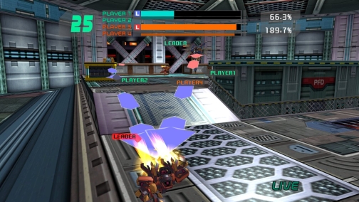 画像集#005のサムネイル/Xbox 360「電脳戦機バーチャロン フォース」,充実のオンライン対戦モードが明らかに。「VR VIEWER」にはあんな機能も?