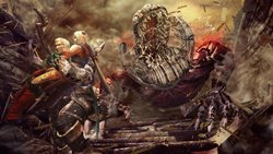 画像集#005のサムネイル/バンダイナムコゲームスが2011年に放つ新作アクション「ナイツコントラクト」の美しいグラフィックスをスクリーンショットでチェックしよう