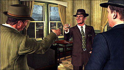 画像集#007のサムネイル/「L.A.ノワール」の最新ゲーム情報公開。実在の「赤い口紅」殺人事件をモチーフにした謎に挑む,ロサンゼルス市警の男達