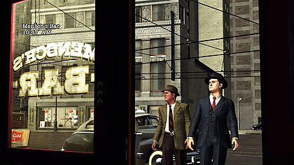 画像集#012のサムネイル/「L.A.ノワール」の最新ゲーム情報公開。実在の「赤い口紅」殺人事件をモチーフにした謎に挑む,ロサンゼルス市警の男達