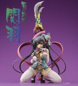 画像集#003のサムネイル/ホビージャパン，「真・恋姫†無双」関羽のフィギュアが登場。注文受付中