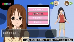 画像集#029のサムネイル/「けいおん! 放課後ライブ!!」には,テレビアニメで見られなかった“ゴシック衣装 梓Ver”も収録! バンドメンバー達の衣装を自由に着せかえよう