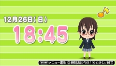 画像集#049のサムネイル/「けいおん! 放課後ライブ!!」には,テレビアニメで見られなかった“ゴシック衣装 梓Ver”も収録! バンドメンバー達の衣装を自由に着せかえよう