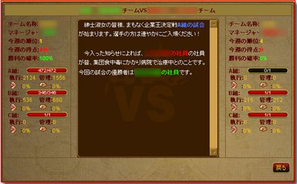 画像集#004のサムネイル/「Mr.CEO」，社員同士が対決する新コンテンツ「FC コンペ」を実装