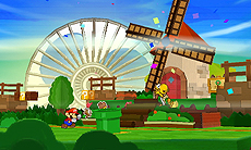 画像集#013のサムネイル/ニンテンドー3DS用ソフト「ペーパーマリオ スーパーシール」最新情報。シールを使った“謎解き”や自分で作れる“特別なシール”の詳細が明らかに