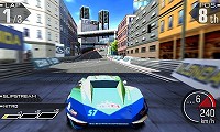 画像集#009のサムネイル/バンダイナムコゲームス,3DS用「リッジレーサー 3D」の最新情報を公開。本作では,奥行き感のある画面での熱い駆け引きや豪速なドリフトが楽しめる
