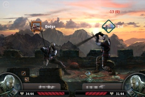 画像集#006のサムネイル/「The Witcher: Versus」のiPhone/iPod touch版が登場。世界中のプレイヤー達との決闘に挑んでみよう