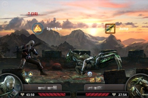 画像集#008のサムネイル/「The Witcher: Versus」のiPhone/iPod touch版が登場。世界中のプレイヤー達との決闘に挑んでみよう