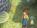 レベルファイブ,TGS 2010では「ニノ国」のスペシャルブースで来場者をお出迎え。大画面のシアターコーナーや新作タイトルの試遊コーナーも充実