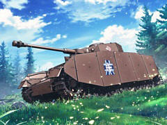 「World of Tanks」と“ガールズ&パンツァー 最終章”とのコラボが開始。あんこうチームのエンブレム付きIV号戦車H型とメンバーが登場