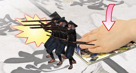 画像集#005のサムネイル/稼働は11月! セガが贈る期待のアーケードカードゲーム「戦国大戦」。“タッチアクション”や個性的な武将カードの魅力に迫る