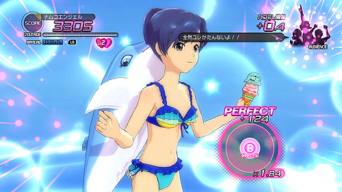 画像集#052のサムネイル/「アイドルマスター2」のDLC第5弾となる「カタログ第05号」は,2011年7月1日に配信開始。夏は水着でラブミサイルを全弾発射。プロモーションムービーも掲載