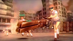 画像集#021のサムネイル/「GOD EATER BURST」がアニメ「とある魔術の禁書目録II」とコラボ。DLC第1弾では，ミッション“とある神機の欠陥電気”と“御坂妹の衣装＆ヘアセット”が追加に