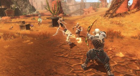画像集#013のサムネイル/「キングダムズ オブ アマラー:レコニング」2つの武器を使い分けて戦うアクションバトルや,アイテムと生産に関する情報が公開に