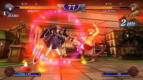 画像集#006のサムネイル/「ファントムブレイカー」，対戦を快適にする「タイトルアップデートプログラム」の近日配信が決定。プレイムービーも「YouTube 5pb.チャンネル」で公開