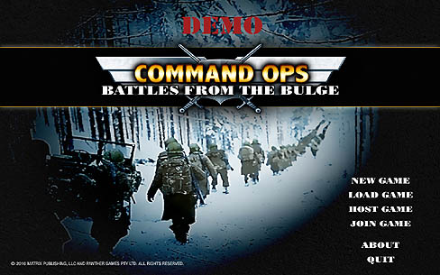 画像集#001のサムネイル/バルジの戦いを描くリアル指向のストラテジー，「Command Ops: Battles from the Bulge」のデモ版を4GamerにUp