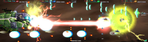 画像集#003のサムネイル/これが本邦初公開のスパークバーストだ。「ダライアスバースト アナザークロニクルEX」に登場する新機体と新兵装をムービーでチェック