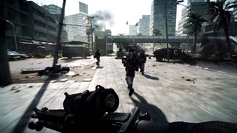 画像集#003のサムネイル/EA，「Battlefield 3」のプレイシーンを含めた最新ムービーを公開。中東の街を舞台に，実写さながらの緊迫した戦闘が繰り広げられる