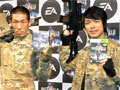 ついに発売された「バトルフィールド 3」。麒麟の二人によるデモプレイが披露された発売記念イベントの模様をレポート