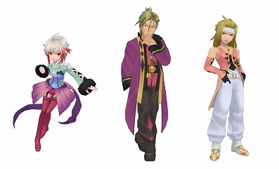 画像集#002のサムネイル/「テイルズ オブ グレイセス エフ」,最新DLCはシリーズの“歴代キャラクター衣装”。歴代シリーズの人気キャラクターになりきろう