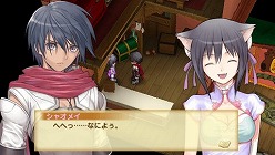 画像集#017のサムネイル/見つめる→頬を赤らめる→密会する。「シャイニング・ハーツ」，意中の女性キャラと“ココロ”が近づく「シークレット・ナイト・イベント」の存在が明らかに