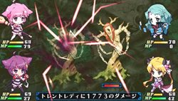 画像集#037のサムネイル/「クリミナルガールズ」,4人のわがまま少女達や,独特の戦闘システムなどを紹介。気になる“おしおきシステム”の一端もチラっと見せます