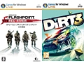 PC用「OPERATION FLASHPOINT: RED RIVER 日本語版」が7月29日に,同じくPC用「DiRT 3 日本語マニュアル付英語版」が8月26日にそれぞれ発売