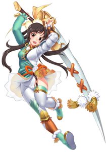 画像集#006のサムネイル/「SANGOKU CHAOS ～三国カオス～」のアップデート「軍師激突」が4月7日に実施。声優の宮崎羽衣さんがデザインした日本オリジナル武将「羽音」登場