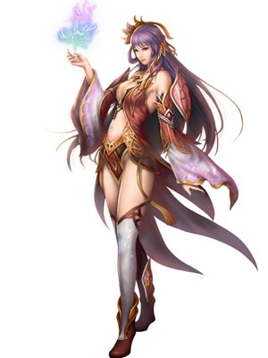 画像集#007のサムネイル/「SANGOKU CHAOS ～三国カオス～」のアップデート「軍師激突」が4月7日に実施。声優の宮崎羽衣さんがデザインした日本オリジナル武将「羽音」登場