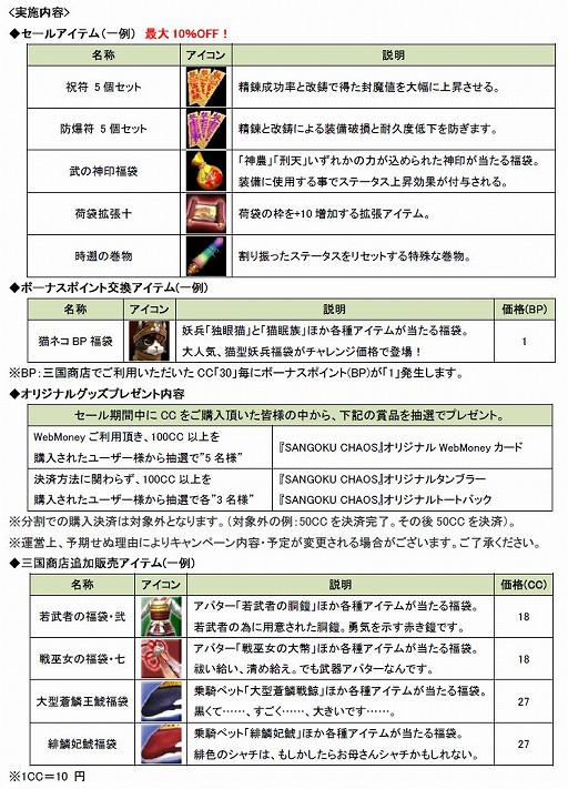 画像集#001のサムネイル/「SANGOKU CHAOS ～三国カオス～」，GW期間限定特別セールを実施中