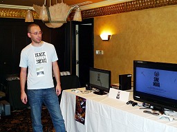 画像集#001のサムネイル/［TGS 2011］ファミコン時代のゲーム性を最新の技術とアートで再現，グラスホッパーの最新作「SINE MORA」「BLACK KNIGHT SWORD」公開