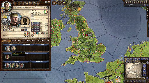 画像集#004のサムネイル/「Crusader Kings II」の拡張パック第5弾「The Old Gods」の開発者ダイアリー公開。混乱をきわめる中世ヨーロッパを統一せよ