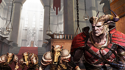 画像集#008のサムネイル/「Dragon Age II」,ゲームの背景となる世界の混沌とした状況と,主人公の暮らす街の詳細が公開