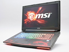 デスクトップPC向けGTX 980搭載のMSI製ノートPC「GT72S 6QF-019JP」。日本市場割り当て分最後の1台を,販売開始前に動かしてみた
